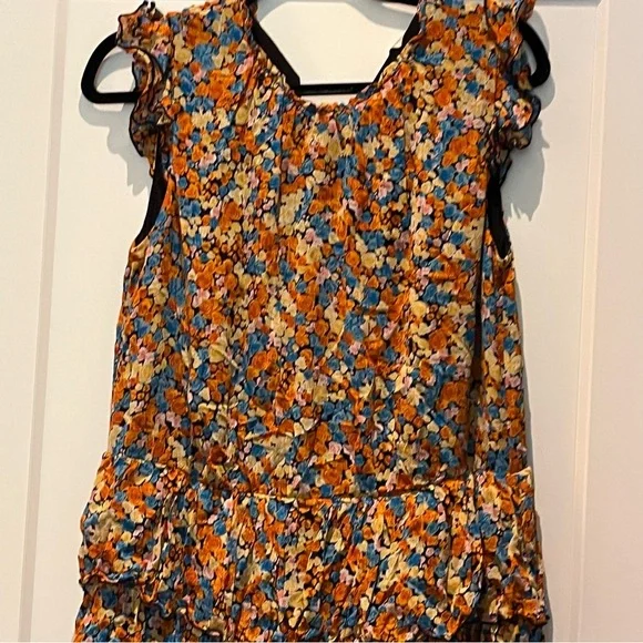 Aritzia Little Moon Rarity Floral Tiered Midi Dress - Picture 3 of 10